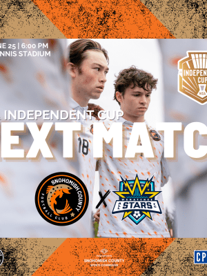 Next Match _ NISA Steelheads snohomish County vs Wenatchee all stars